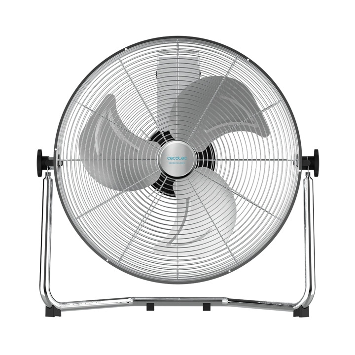 Cecotec EnergySilence 4300 Pro Ventilador Industrial de Suelo con 3 Aspas Metalicas - 110W - Silencioso - 3 Velocidades - Inclin