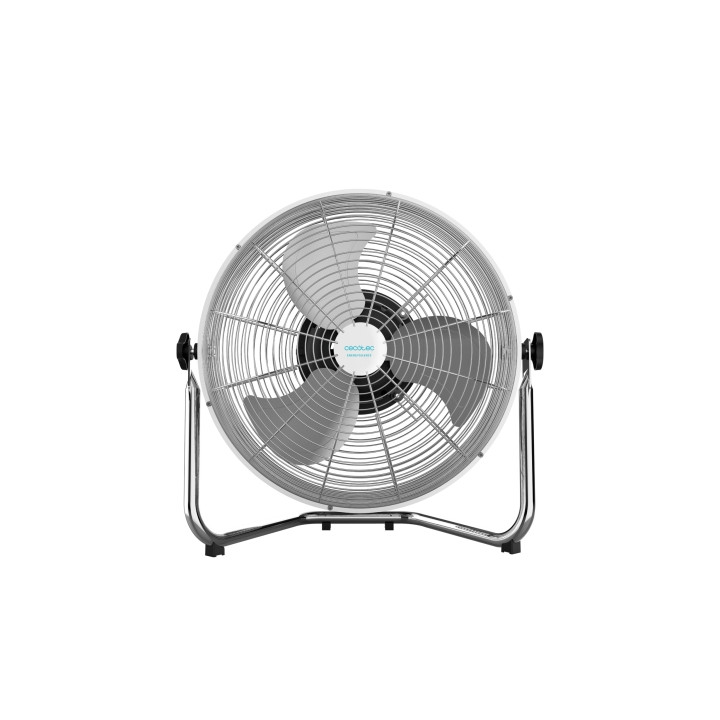 Cecotec EnergySilence 4500 Gyropro Ventilador Industrial de Suelo - 110W - Oscilacion Automatica - Aspas Metalicas de 45cm - Sil