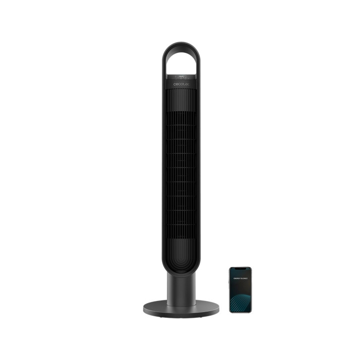 Cecotec EnergySilence 9150 SkyLine Ionic Connected Ventilador de Torre de 40" de Altura - 60W - Control Wi-Fi - Ionizador Integr