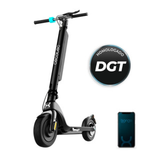 Cecotec Bongo Serie a Max 45 Connected Patinete Electrico - 700W - Autonomia 45km - Bateria Extraible - Bluetooth - Ruedas 10” -