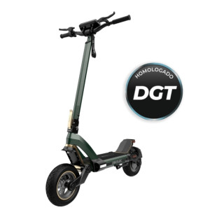 Cecotec Bongo Serie Z Mountain Patinete Electrico - 1000W - Autonomia 50km - Suspension Sxƨ - Ruedas 10.5" Off Road - Frenos Tri