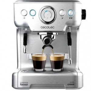 Cafetera Expreso Cecotec Power Espresso 20 Barista Pro/ 2900W/ 20 Bares
