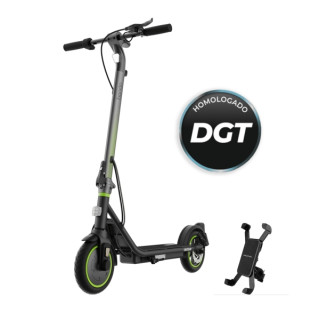 Cecotec Bongo Serie D30 Mobile Patinete Electrico - 350W - Autonomia 30km - Ruedas 8.5” - Frenos Electricos y de Disco - Velocid