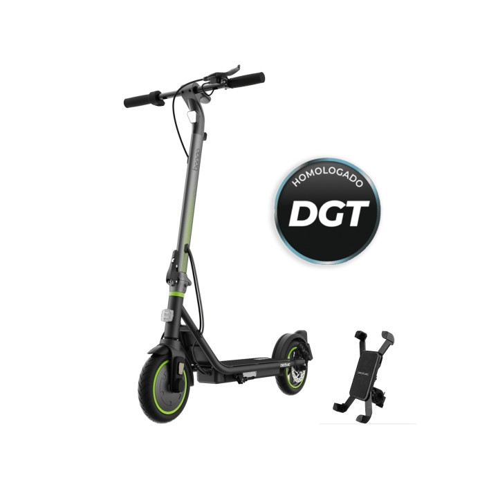 Cecotec Bongo Serie D30 Mobile Patinete Electrico - 350W - Autonomia 30km - Ruedas 8.5” - Frenos Electricos y de Disco - Velocid