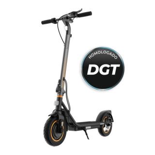 Cecotec Bongo Serie D30 XL Patinete Electrico - 350W - Autonomia 30km - Ruedas de 10" - Freno Doble - Velocidad Maxima 25km/h -