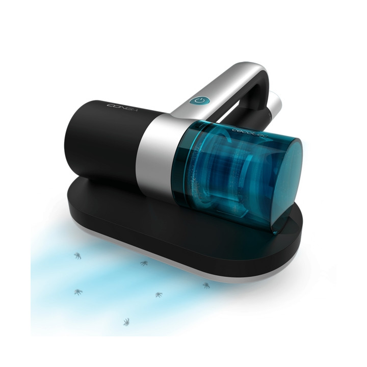 Cecotec Conga 5000 Mattress Liberty Aspirador de Colchones - 100W - Luz Ultravioleta - Autonomia de 20min - Tecnologia Ciclonica