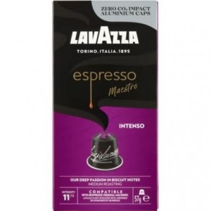 CÃ¡psula Lavazza Espresso Maestro Intenso para cafeteras Nespresso/ Caja de 10