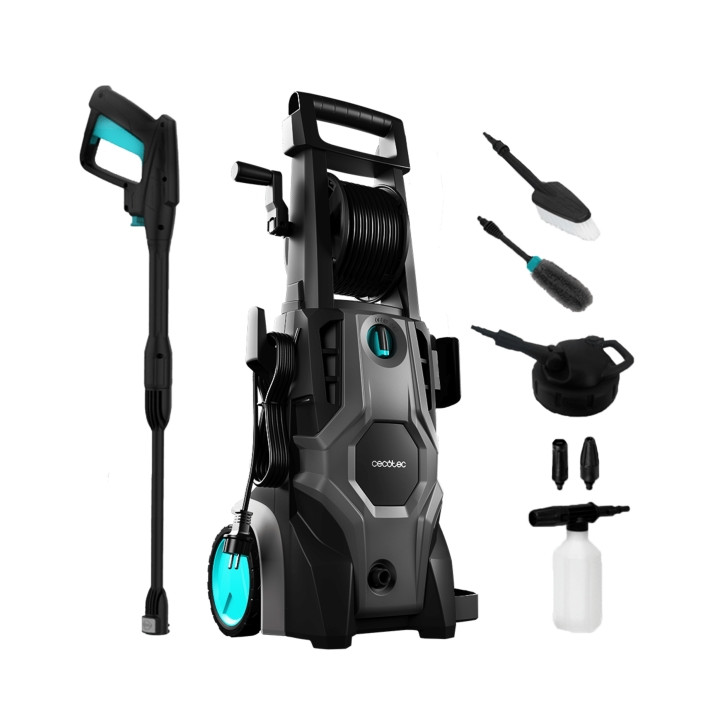 Cecotec HydroBoost 2400 AdvanceClean Hidrolimpiadora - 2400W - Caudal de 480l/h - Presion Maxima 180bar - Botella de Jabon - Bom