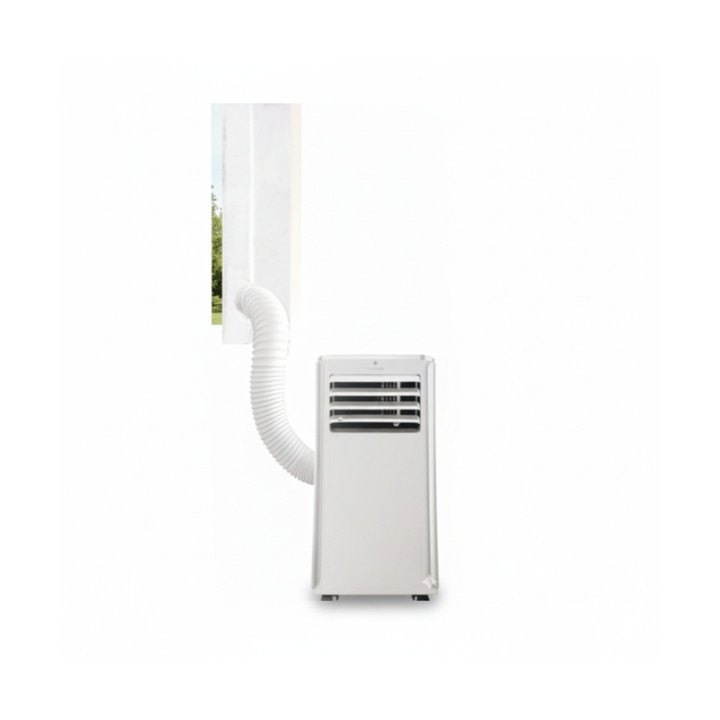 Cecotec Cubierta para Ventanas Correderas - Poliester - Aisla Del Exterior - Cremallera y Cinta Adhesiva - Facil de Sellar - Res