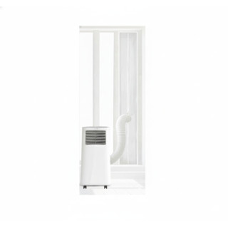 Cecotec Cubierta para Ventanas - Poliester - Aisla Del Exterior - Cremallera y Cinta Adhesiva - Facil de Sellar - Ideal para Air