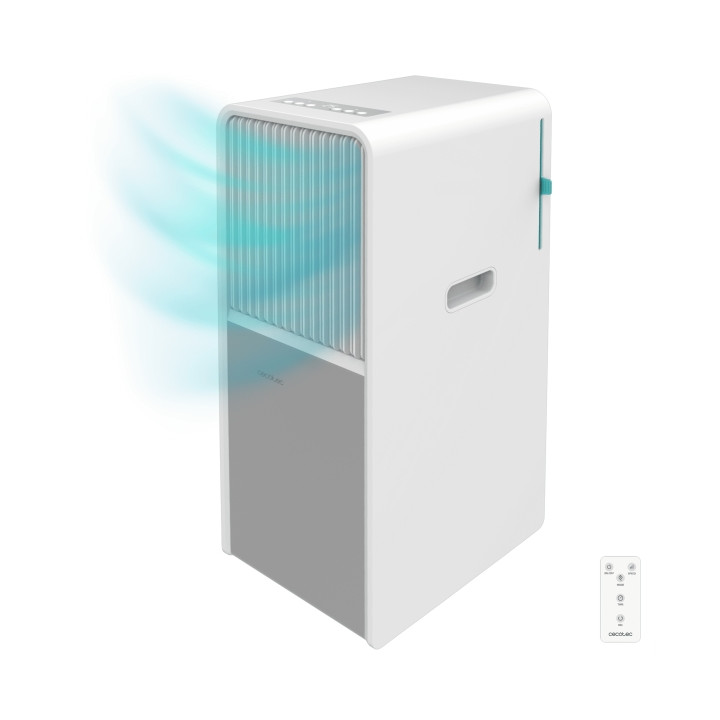 Cecotec ForceClima 9150 Aire Acondicionado Portatil - 2250 Frigorias - 9000 BTU - Cobertura hasta 25m2 - Tactil - Pantalla LED -