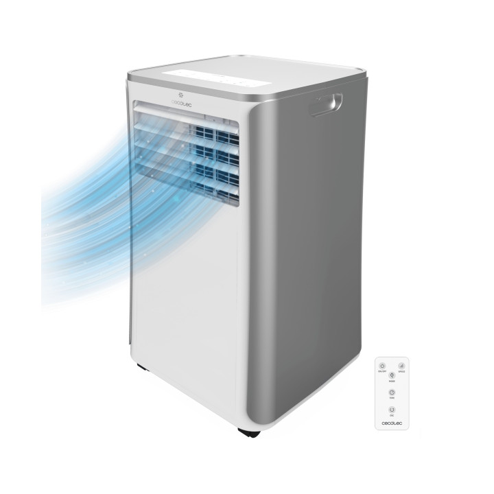 Cecotec ForceClima 9100 Aire Acondicionado Portatil - 1010W - 2250 Frigorias - Capacidad 9000 BTU - Silencioso - Cobertura hasta