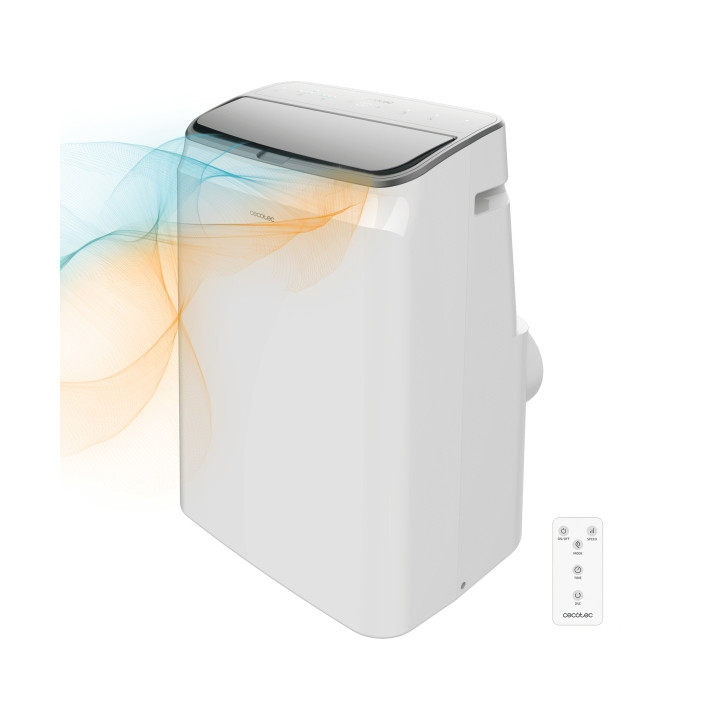 Cecotec ForceClima 1460 Aire Acondicionado Portatil - 1340W - 3500 Frigorias - 14000 BTU - Bomba de Calor - Silencioso - Cobertu