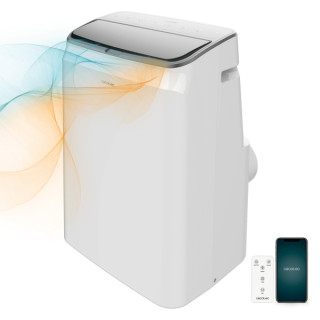Cecotec ForceClima 1480 Aire Acondicionado Portatil - 1340W - 3500 Frigorias - 14000 BTU - Silencioso - Bomba de Calor - Control