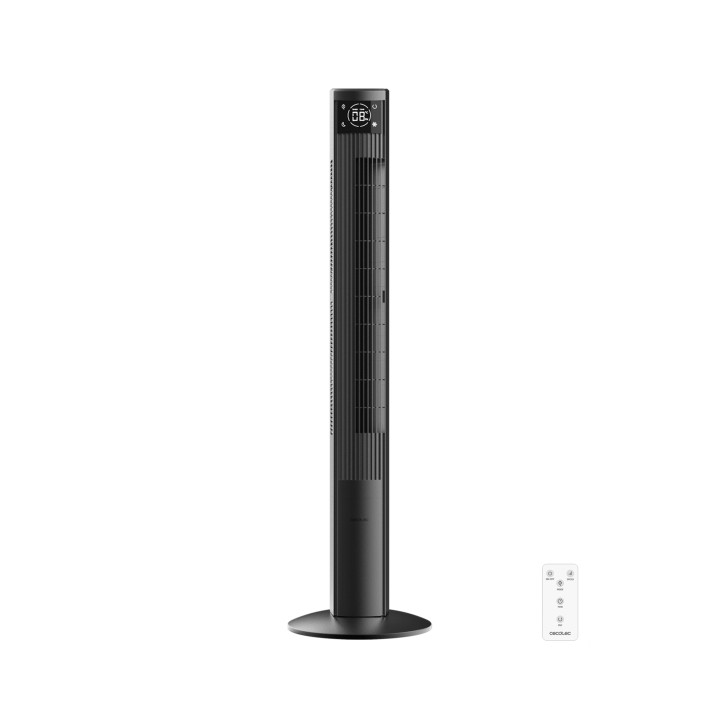 Cecotec EnergySilence 9090 Skyline Ionic Ventilador de Torre de 47" de Altura - 45W - Control Tactil - Ionizador Integrado - Osc