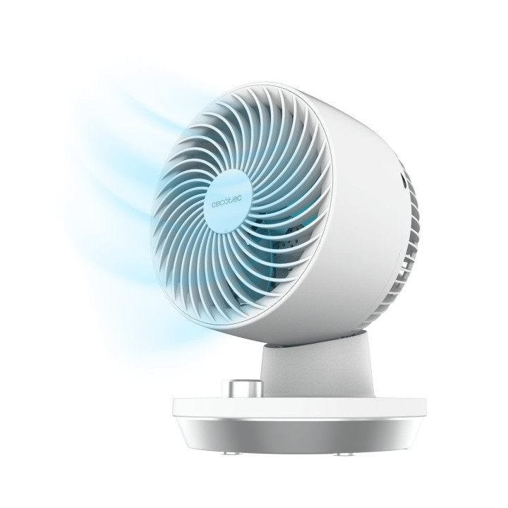 Cecotec EnergySilence 800 Cyclone Desk Ventilador de Sobremesa - Potencia de 45W - Diametro de 8" - 3 Velocidades - Oscilacion 6