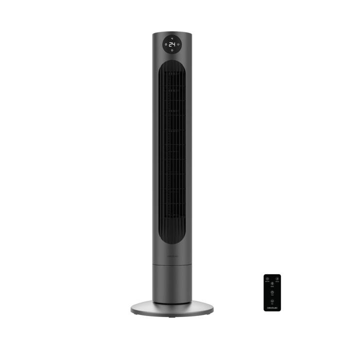 Cecotec EnergySilence 800 Skyline Smart Ventilador de Torre de 36" de Altura - 60W - Control Tactil - Temporizador - Oscilacion