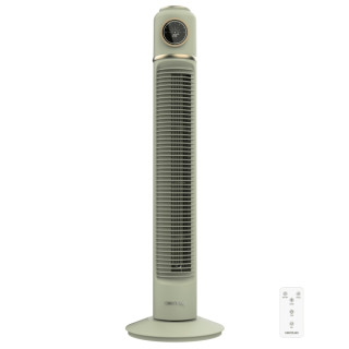 Cecotec EnergySilence 1090 Skyline Retro Smart Ventilador de Torre de 32" de Altura - 40W - Mando a Distancia - Pantalla LED - P