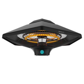 Cecotec ReadyWarm 2000 Power Ceiling Estufa Halogena de Techo para Exterior - Potencia de 2000W - Proteccion IP34 - 3 Niveles de
