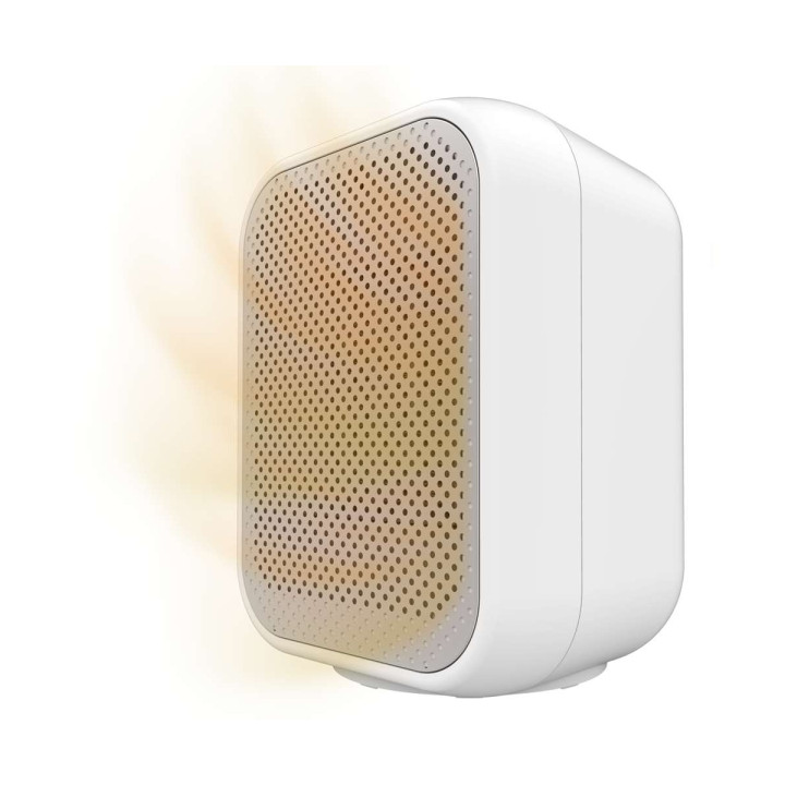 Cecotec ReadyWarm 1500 Max Ceramic Calefactor Ceramico de Sobremesa - Potencia de 1500W - Termostato Regulable - 3 Modos de Calo