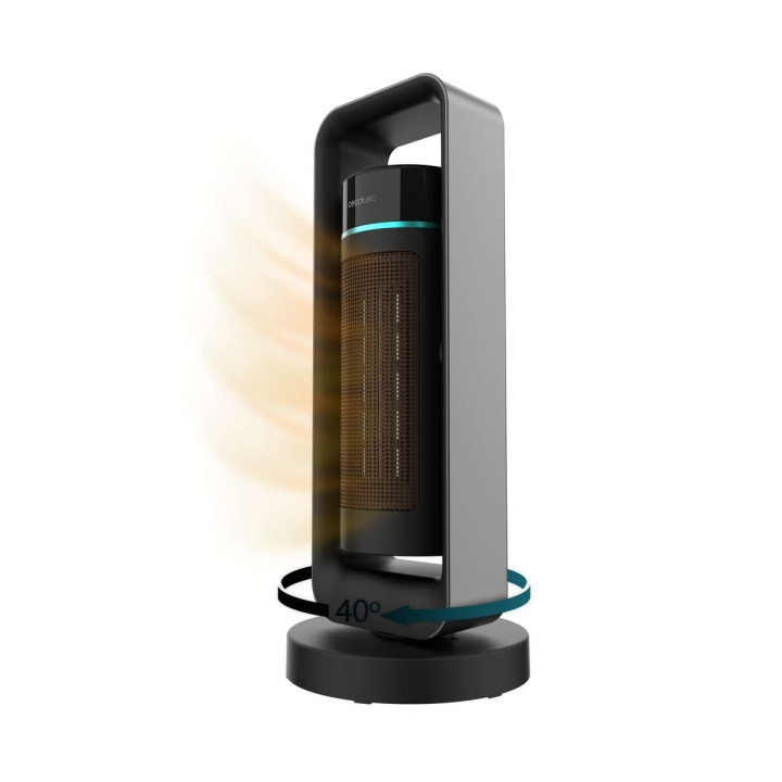 Cecotec ReadyWarm 2000 Max Ceramic Rotate Design Calefactor Ceramico de Torre - Potencia de 2000W - Oscilante - 3 Modos de Calor