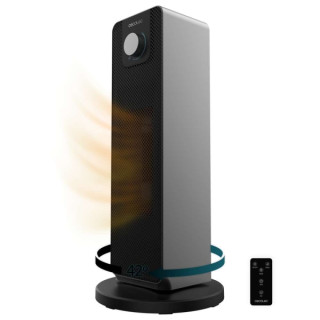 Cecotec ReadyWarm 2000 Max Ceramic Rotate Calefactor Ceramico de Pie - Potencia de 2000W - Oscilante - 3 Modos de Calor - Termos