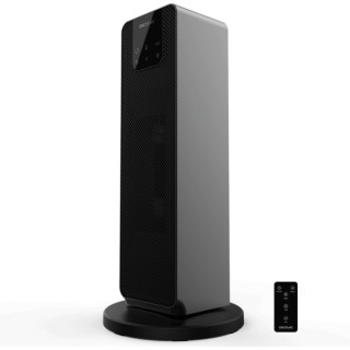 Cecotec ReadyWarm 2000 Max Ceramic Rotate Smart Calefactor Ceramico de Torre - 2000W - Pantalla Digital Tactil - Oscilante - Tre