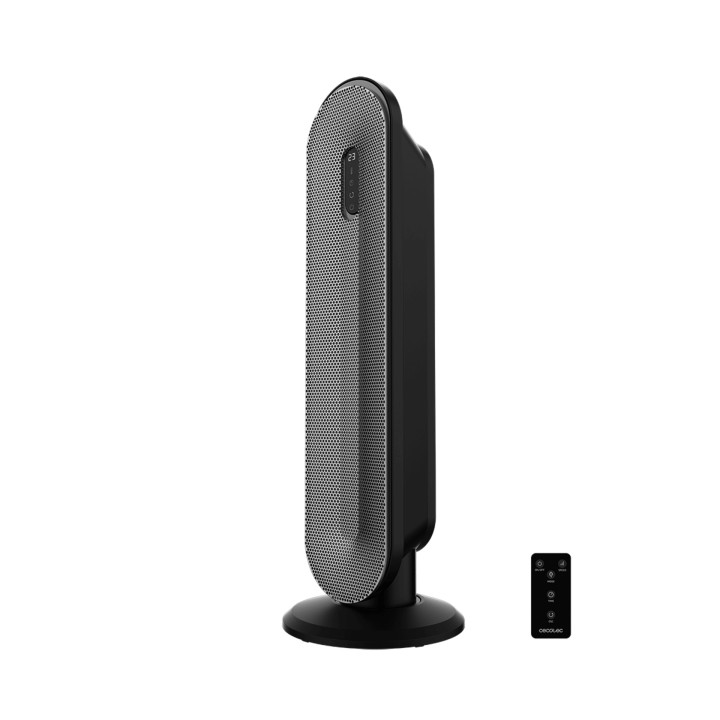 Cecotec ReadyWarm 2050 Max Ceramic Rotate Smart Calefactor Ceramico de Pie - Potencia de 2000W - Oscilante - 3 Modos de Calor -