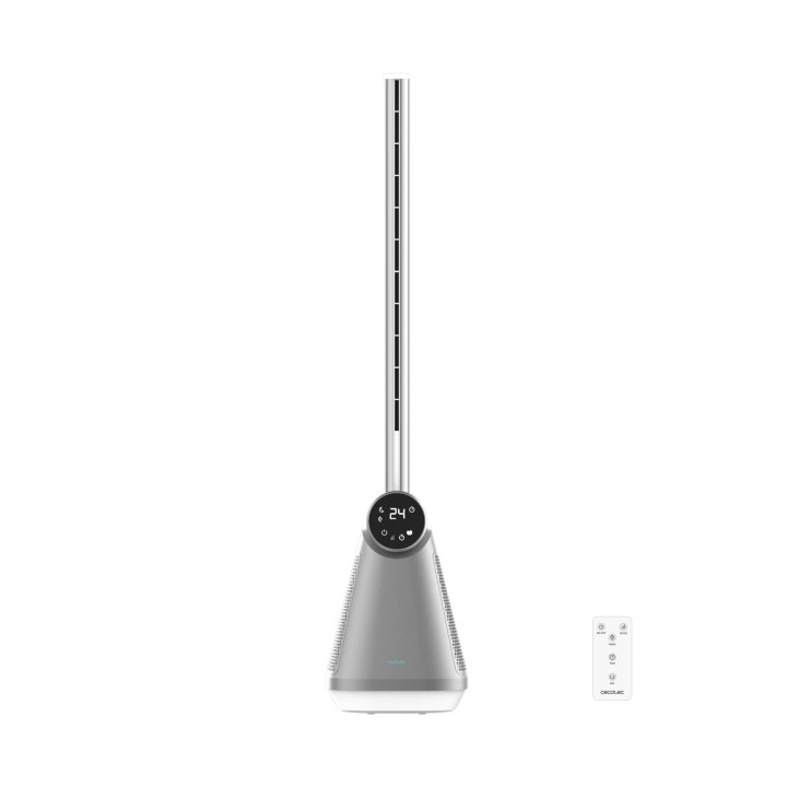 Cecotec EnergySilence 9890 Skyline Bladeless Ventilador de Torre de 39" de Altura - 50W - Tecnologia sin Aspas - Control Tactil