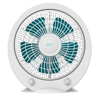 Cecotec EnergySilence 4500 Power Box Ventilador de Suelo con 5 Aspas - 45W - Diametro de 12" - 3 Velocidades - Temporizador - Re