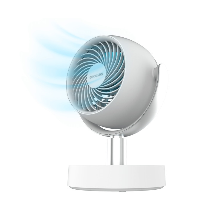 Cecotec EnergySilence 800 Cyclone Desk Portable Ventilador de Sobremesa Inalabrico - 10W - Diametro de 6" - Bateria de 4000mAh -