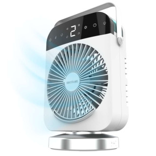 Cecotec EnergySilence 600 DeskChill Smart Rotate Climatizador Portatil de Mesa - Deposito 300ml - Tactil - 4 Velocidades - Oscil