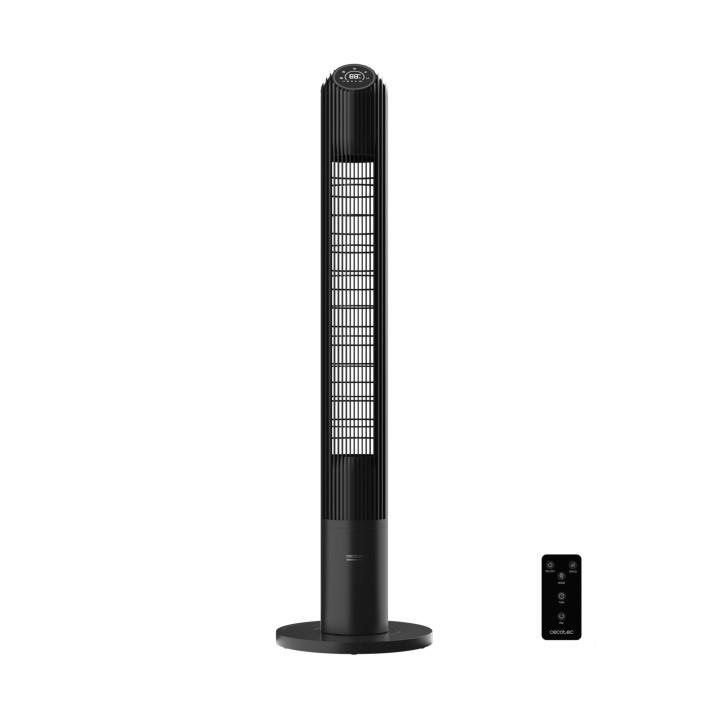 Cecotec EnergySilence 9150 Skyline Smart Design Ventilador de Torre de 46" de Altura - 45W - Pantalla LED - Control Tactil - 3 V
