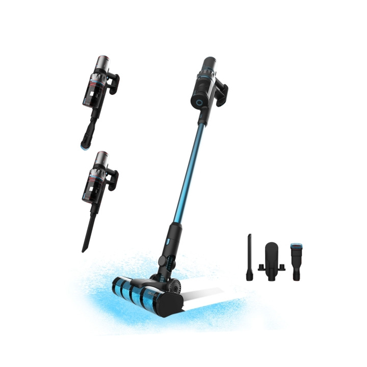 Cecotec Rockstar 3500 Storm Jalisco Aspirador Escoba Vertical sin Cable - 500W - 30kPa - Autonomia 70min - Motor Ciclonico - Mod