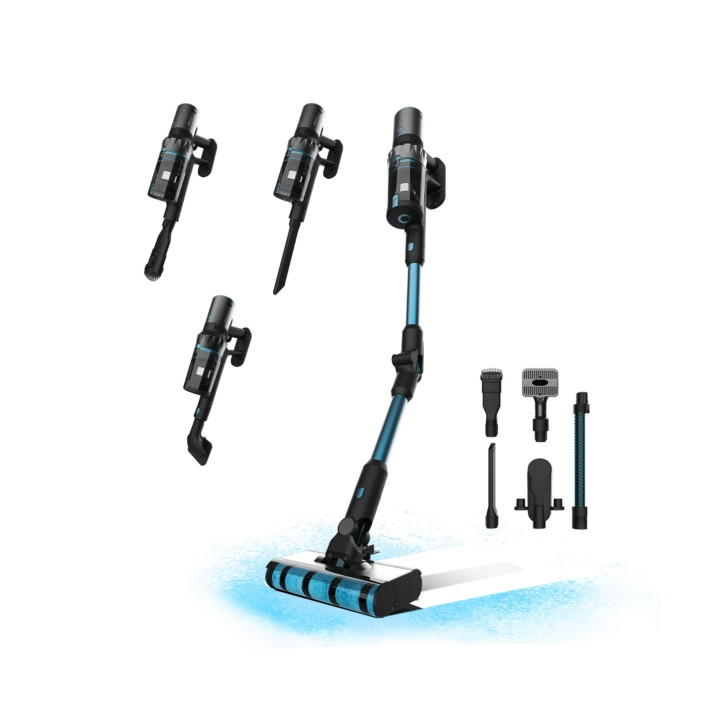 Cecotec Rockstar 3500 Storm ErgoTwice Animal Aspirador Escoba Vertical sin Cable - 510W - 30kPa - Autonomia 70min - Tecnologia C