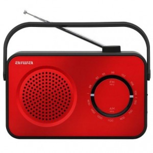 Radio PortÃ¡til Aiwa R-190RD/ 2W/ Roja