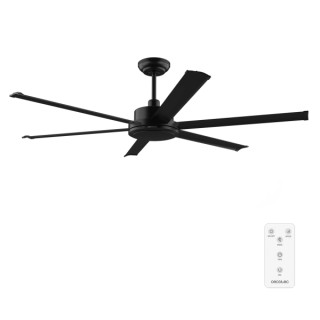 Cecotec EnergySilence Aero 10000 Pro Ventilador de Techo de 6 Aspas - 90W - Diametro de 100" - Mando a Distancia - Temporizador