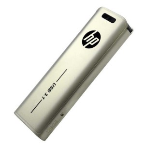 HP x796w Memoria USB 3.1 64GB - Diseño Metalico - Color Plata (Pendrive)