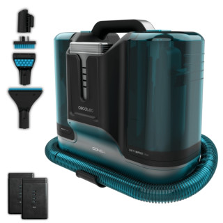 Cecotec Conga Carpet and Spot Clean Infinity Aspirador para Tapiceria - 150W - Autonomia hasta 60min - Doble Deposito - Accesori