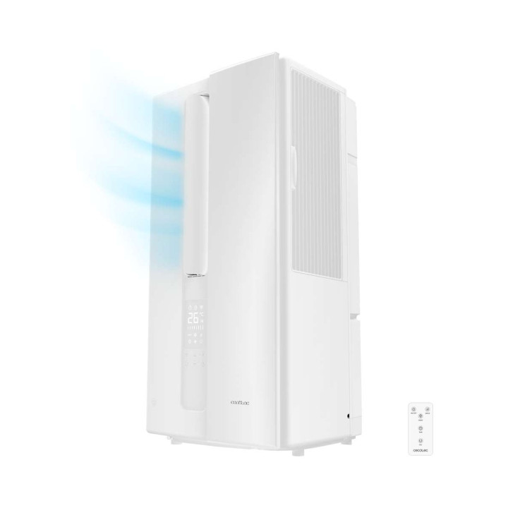 Cecotec WindowClima 900 Aire Acondicionado Portatil - 2250 Frigorias - 9000 BTU - Sistema Inverter - Cobertura hasta 22m2 - Mand