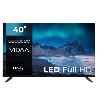 Cecotec A5 series ALF50040 Televisor Smart TV de 40" LED con Resolucion HD - Sistema Dolby Audio - Sistema Operativo VIDAA - WiF