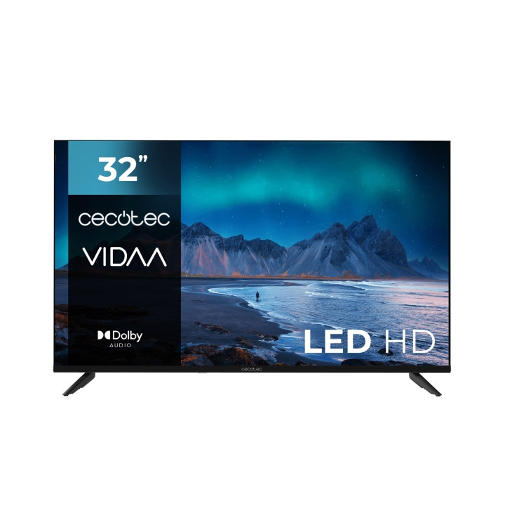 Cecotec A5 series ALH50032 Televisor Smart TV de 32" LED con Resolucion HD - Sistema Dolby Audio - Sistema Operativo VIDAA - WiF
