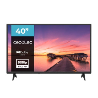 Cecotec 0 Series 0040 Televisor Smart TV de 40" LED con Resolucion HD - Sistema Dolby - Conexiones HDMI y USB - Sintonizador DVB
