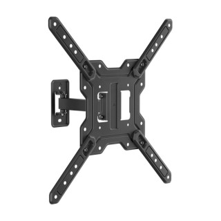 Aisens WT65TSE-415 ECO Soporte para Monitor/TV - Giratorio e Inclinable - 2 Pivotes - De 23" a 65" - Peso Máximo 30Kg - Color Ne