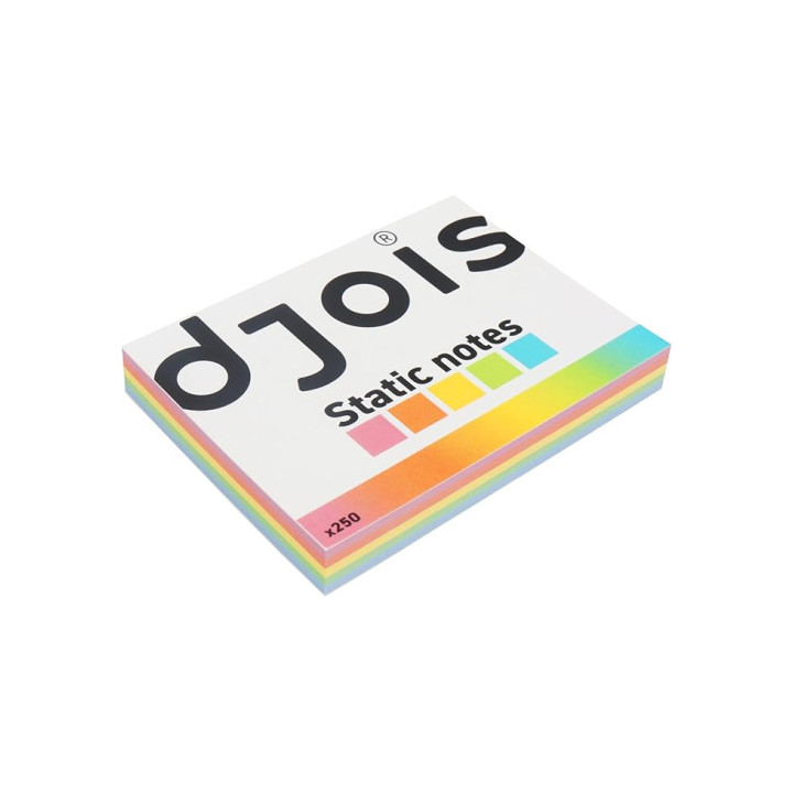 BLOC 250 NOTAS ELECTROSTÁTICAS (L) 200X100MM. 5 COLORES SURTIDOS TARIFOLD 200612