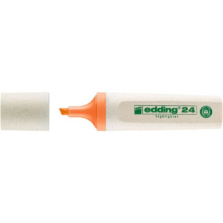 MARCADOR FLUORESCENTE ECOLINE 24 COLOR NARANJA EDDING 24-006
