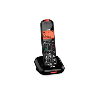 SPC Comfort Kairo Telefono Fijo Inalambrico DECT - Pantalla Iluminada - 5 Funciones Antispam - Teclas Grandes XL - Manos Libres