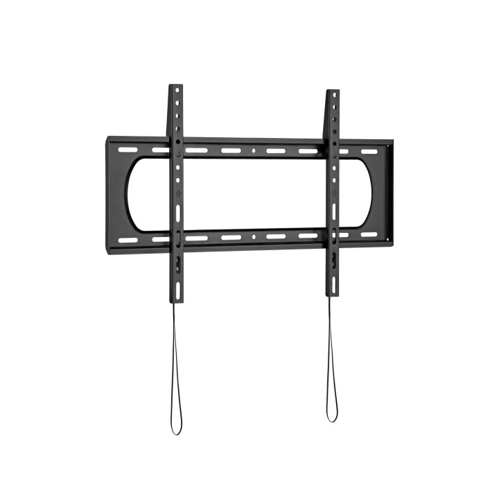 Tooq LP1084F-B Soporte Fijo de Pared para TV de 37"-80" - Peso Max 80Kg - VESA 600x400mm - Sistema de Liberacion Mediante Cordon