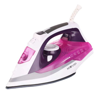 Muvip MV0641 Plancha de Ropa Vapor 2200W - Suela de Ceramica - Funcion de Vapor Vertical - Sistema de Autolimpieza - Deposito de
