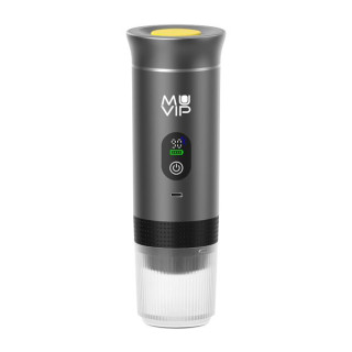 Muvip Xpresscup Cafetera Portatil - Compatible con Cafe Molido y Capsulas DG y NS - Presion de 20 Bares - Modo Caliente y Frio -